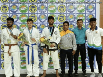 Subhash Pawar won Gold Medal in sparring